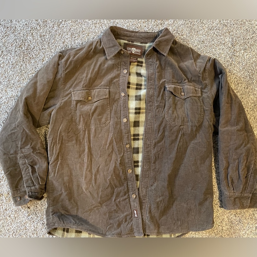 Levi Strauss Heavy corduroy jacket with fleece inside